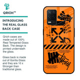 Anti Social Club Glass Case for Realme 8 5G