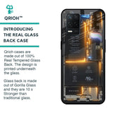Glow Up Skeleton Glass Case for Realme 8 5G