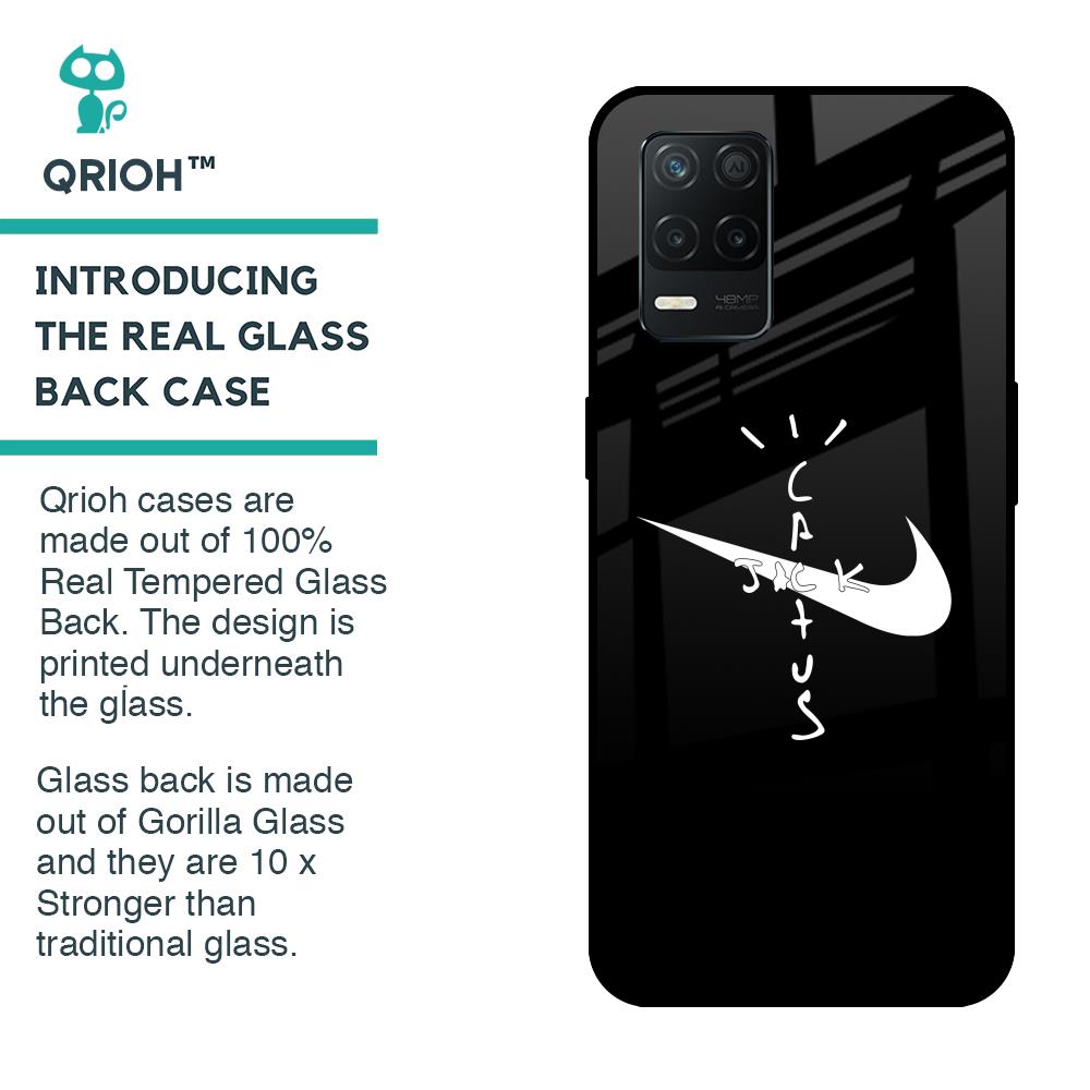 Jack Cactus Glass Case for Realme 8 5G