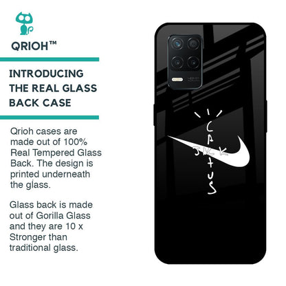 Jack Cactus Glass Case for Realme 8 5G