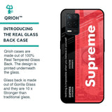 Supreme Ticket Glass Case for Realme 8 5G