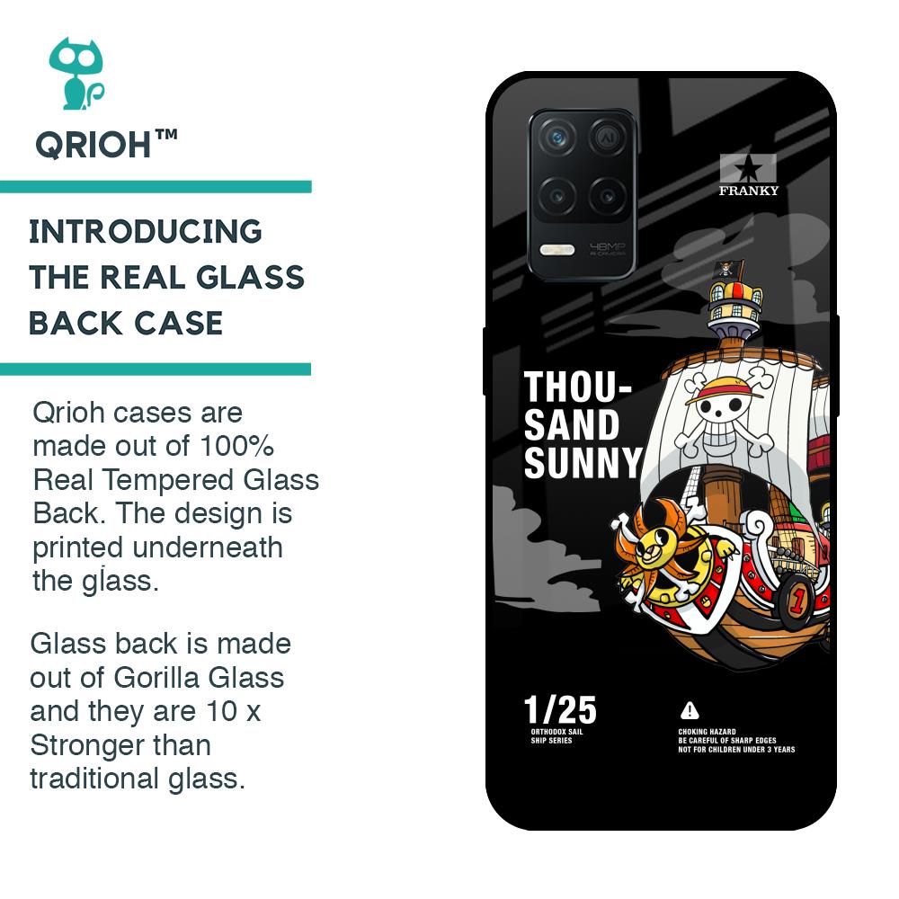 Thousand Sunny Glass Case for Realme 8 5G