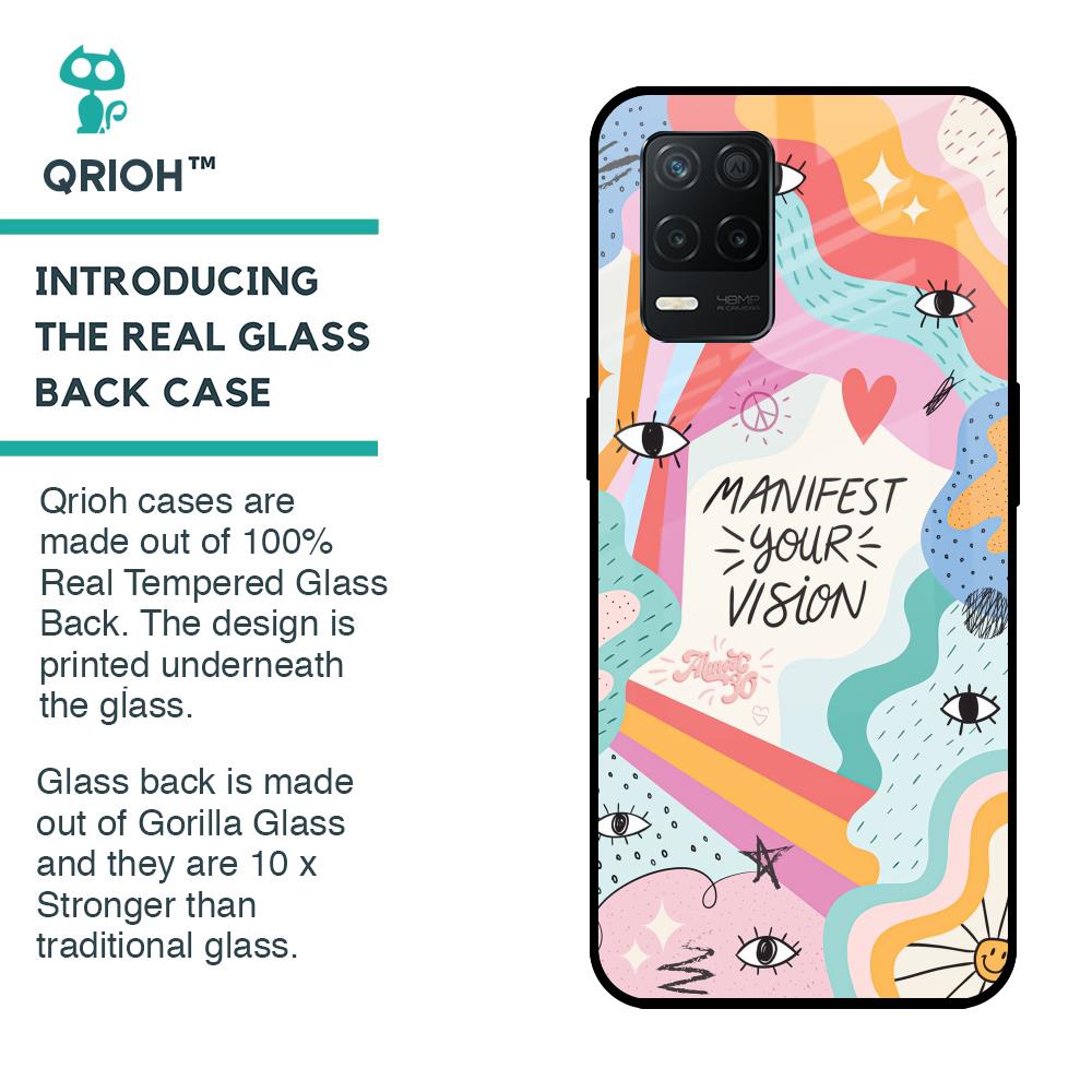 Vision Manifest Glass Case for Realme 8 5G