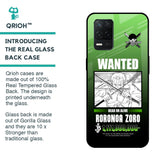 Zoro Wanted Glass Case for Realme 8 5G