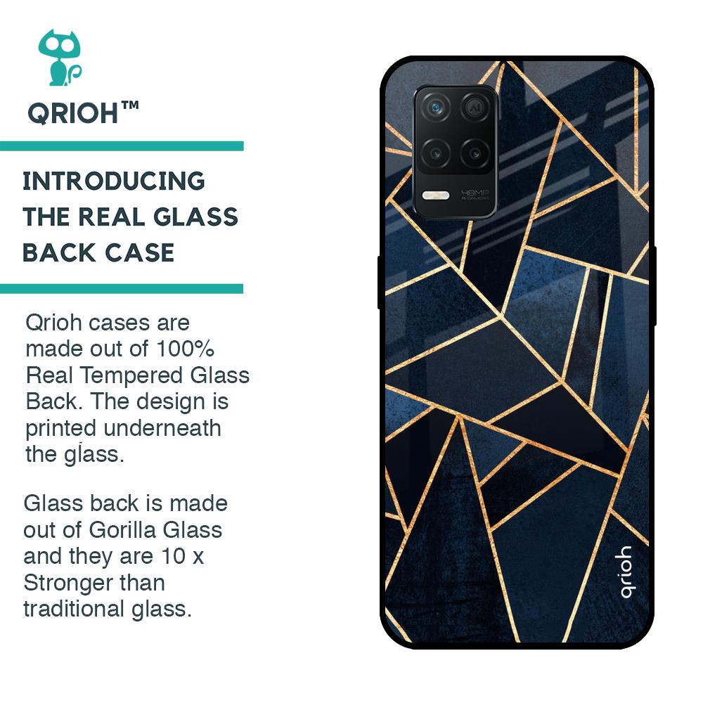 Abstract Tiles Glass case for Realme 8 5G