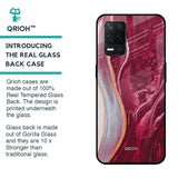 Crimson Ruby Glass Case for Realme 8 5G