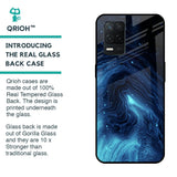 Dazzling Ocean Gradient Glass Case For Realme 8 5G