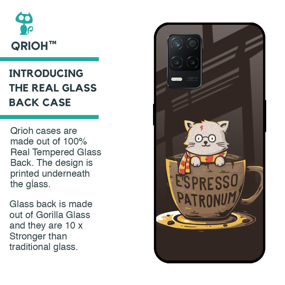 Tea With Kitty Glass Case For Realme 8 5G