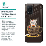 Tea With Kitty Glass Case For Realme 8 5G
