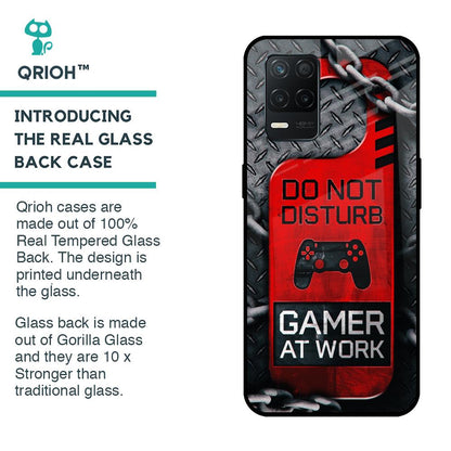 Do No Disturb Glass Case For Realme 8 5G