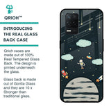 Astronaut Dream Glass Case For Realme 8 5G