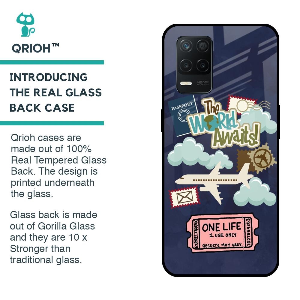 Tour The World Glass Case For Realme 8 5G