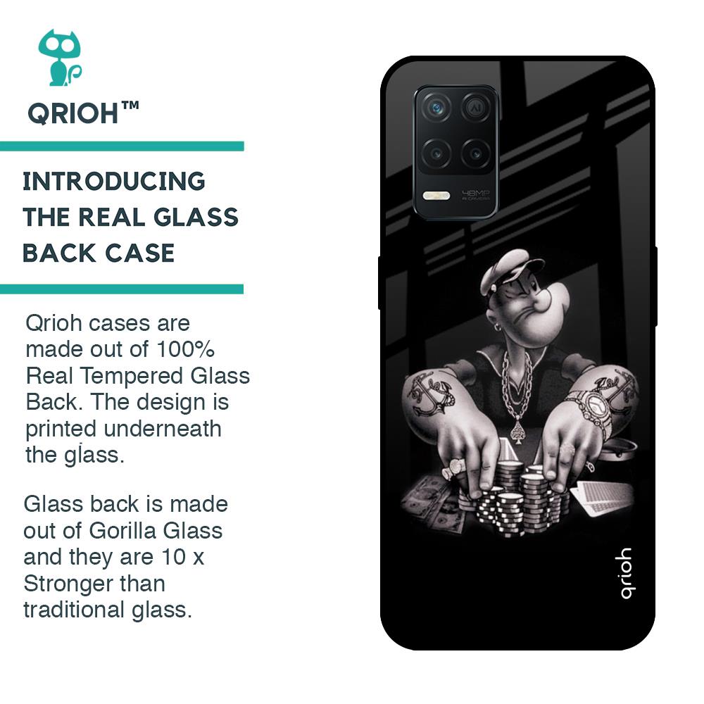 Gambling Problem Glass Case For Realme 8 5G