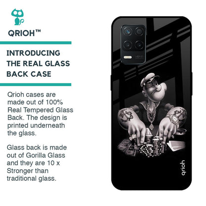 Gambling Problem Glass Case For Realme 8 5G