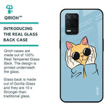 Adorable Cute Kitty Glass Case For Realme 8 5G