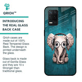 Adorable Baby Elephant Glass Case For Realme 8 5G