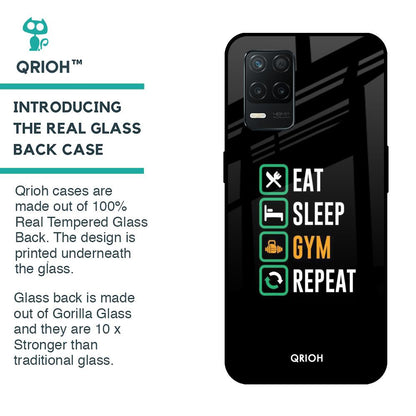 Daily Routine Glass Case for Realme 8 5G