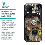 Ride Mode On Glass Case for Realme 8 5G