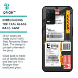 Cool Barcode Label Glass case For Realme 8 5G