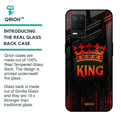 Royal King Glass Case for Realme 8 5G