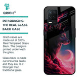 Moon Wolf Glass Case for Realme 8 5G