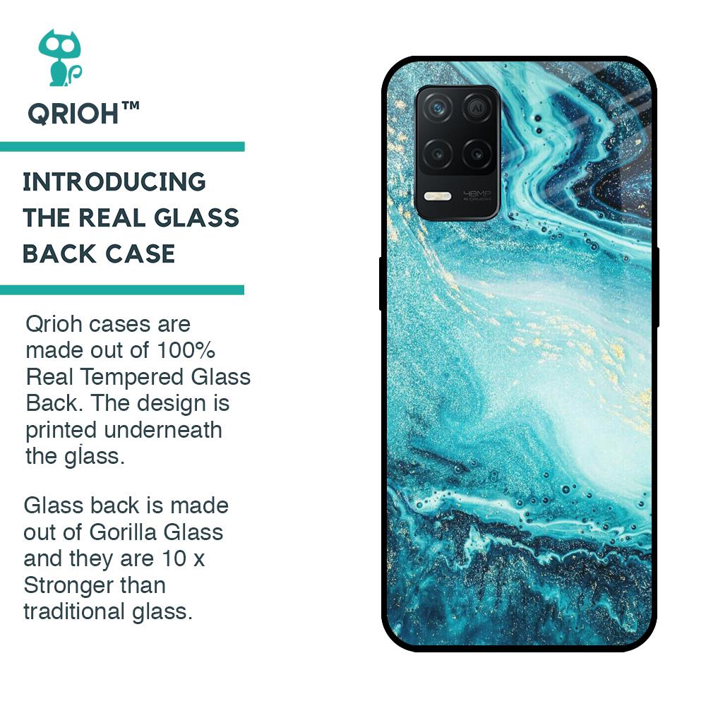 Sea Water Glass case for Realme 8 5G
