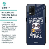 Struggling Panda Glass Case for Realme 8 5G