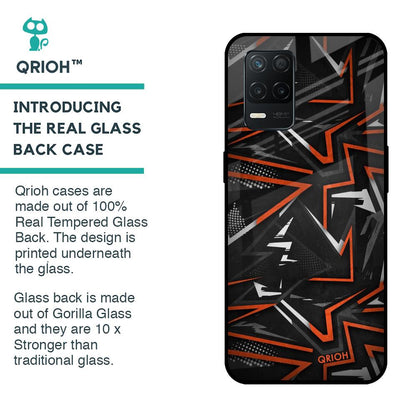 Vector Art Glass Case for Realme 8 5G