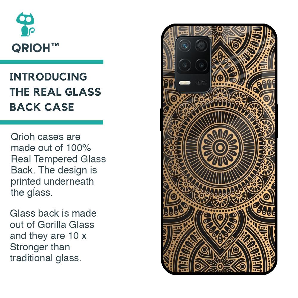 Luxury Mandala Glass Case for Realme 8 5G