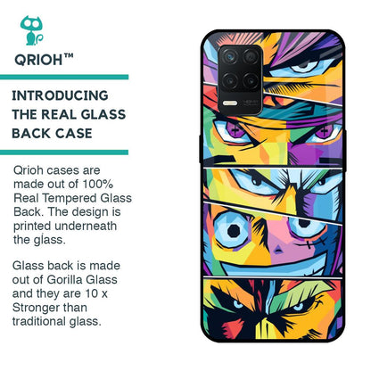 Anime Legends Glass Case for Realme 8 5G