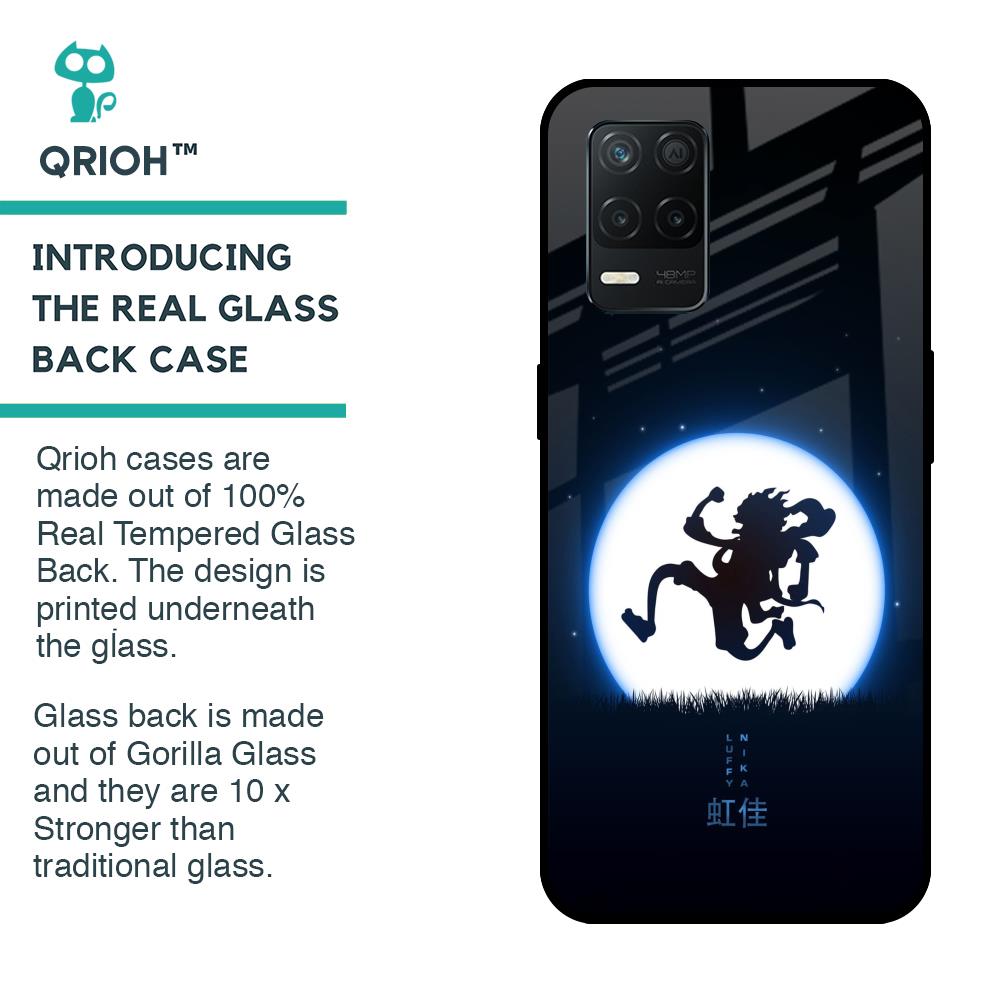 Luffy Nika Glass Case for Realme 8 5G