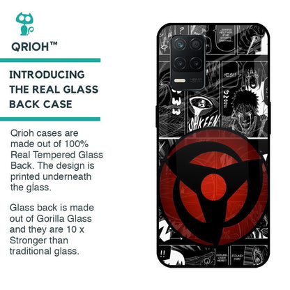 Sharingan Glass Case for Realme 8 5G