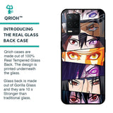 Anime Eyes Glass Case for Realme 8 5G