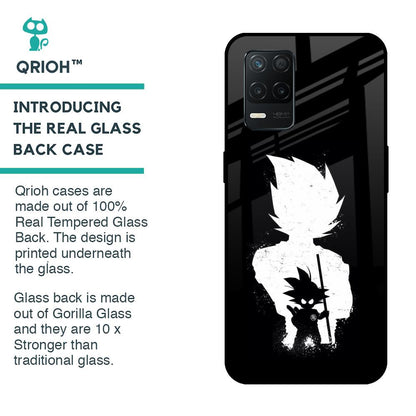 Monochrome Goku Glass Case for Realme 8 5G