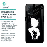 Monochrome Goku Glass Case for Realme 8 5G