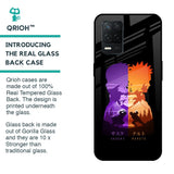 Minimalist Anime Glass Case for Realme 8 5G