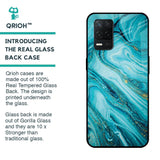 Ocean Marble Glass Case for Realme 8 5G