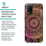 Floral Mandala Glass Case for Realme 8 5G