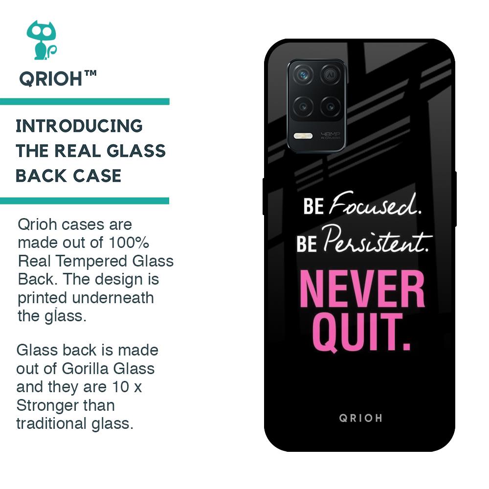 Be Focused Glass case for Realme 8 5G
