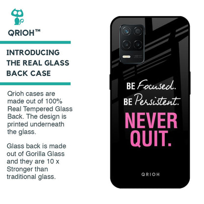 Be Focused Glass case for Realme 8 5G