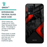 Modern Camo Abstract Glass Case for Realme 8 5G