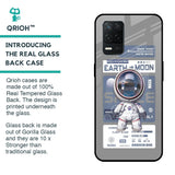 Space Flight Pass Glass Case for Realme 8 5G