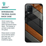 Tri Color Wood Glass Case for Realme 8 5G