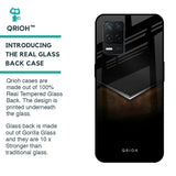 Dark Walnut Glass Case for Realme 8 5G