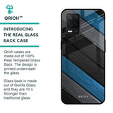 Multicolor Wooden Effect Glass Case for Realme 8 5G