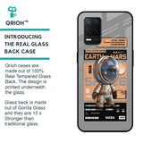 Space Ticket Glass Case for Realme 8 5G