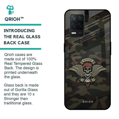 Army Warrior Glass Case for Realme 8 5G