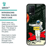 Astronaut on Mars Glass Case for Realme 8 5G