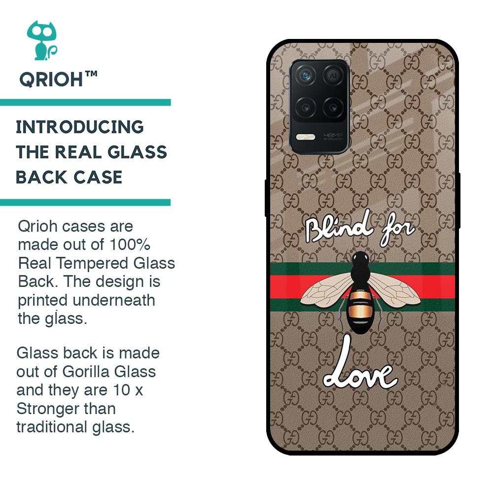 Blind For Love Glass case for Realme 8 5G