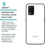 Arctic White Glass Case for Realme 8 5G